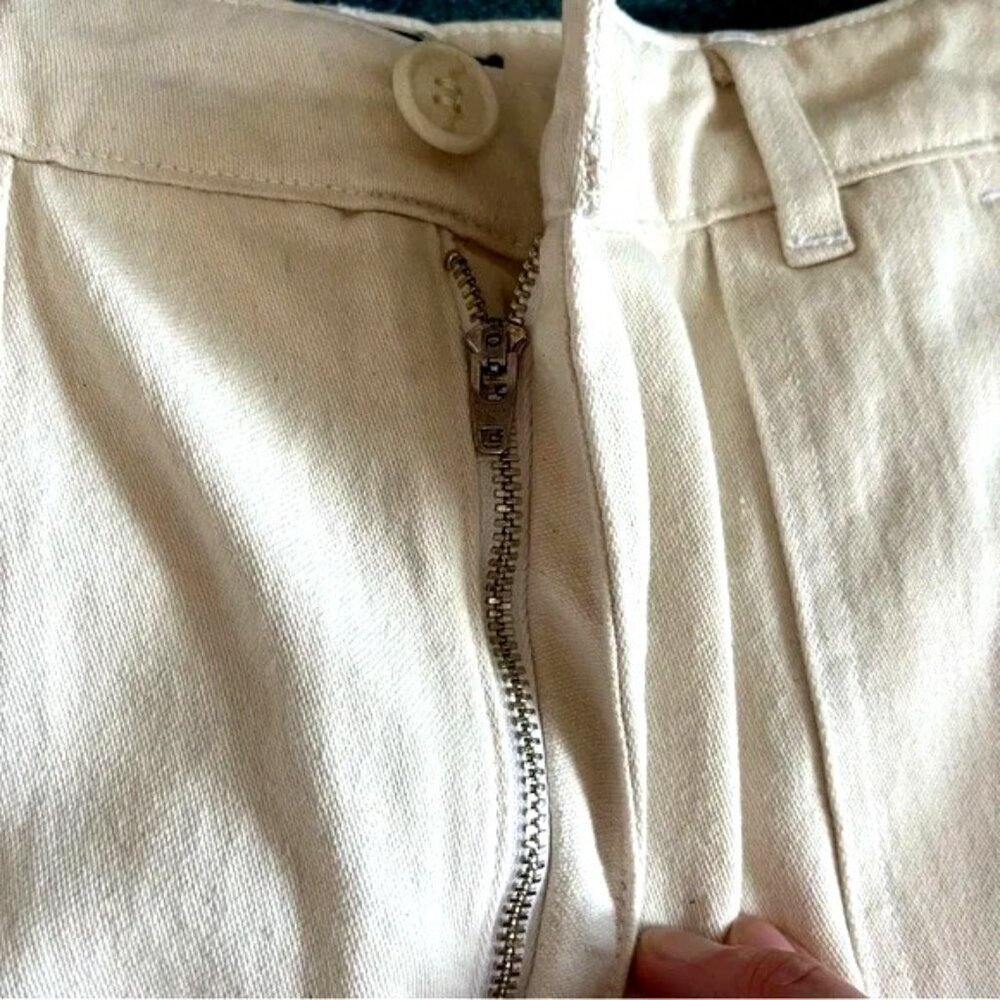 Le Superbe Mr & Mrs Benjamin midi skirt off-white tulle hem stretch size 8 - Picture 6 of 14